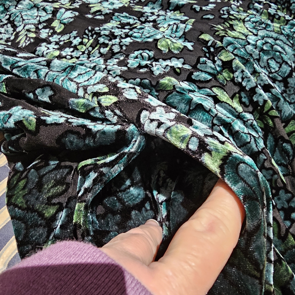 A Rare Bird - Velvet High Low Dress, NWT - Size L/XL - Picture 4 of 7